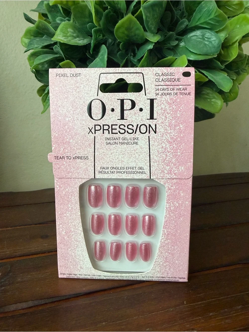 OPI xPRESSiON Pixel Dust Press-On Nails